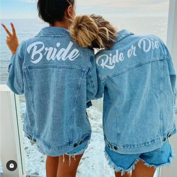 Show Me Your MuMu Dover Bride Jean Jacket - Picture 2 of 12
